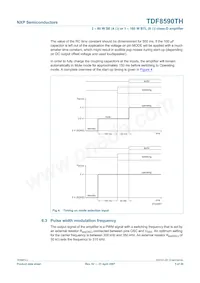 TDF8590TH/N1S Datasheet Page 5