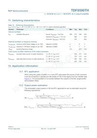TDF8590TH/N1S Datasheet Page 15