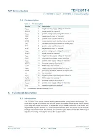 TDF8591TH/N1S Datasheet Page 3