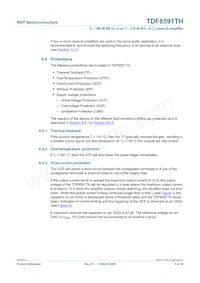 TDF8591TH/N1S Datasheet Page 6