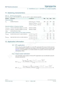 TDF8591TH/N1S Datasheet Page 15