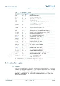 TDF8599BTH/N1 Datasheet Page 5