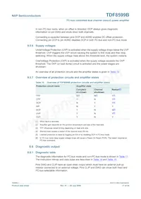 TDF8599BTH/N1 Datasheet Page 17
