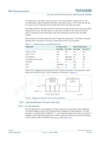 TDF8599BTH/N1 Datasheet Pagina 18