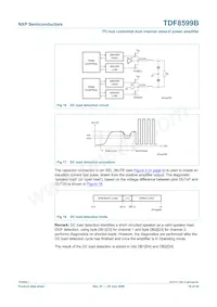 TDF8599BTH/N1 Datasheet Pagina 19