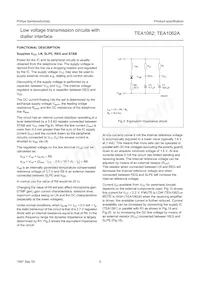 TEA1062AT/C4 Datasheet Page 5