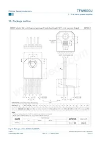 TFA9800J/N1 Datasheet Page 13