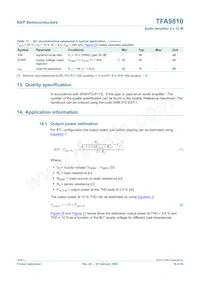 TFA9810T/N1 Datasheet Page 18