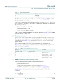TFA9812HN/N1 Datasheet Page 22