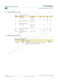 TFA9842BJ/N1 Datasheet Pagina 2