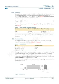 TFA9842BJ/N1 Datasheet Page 5