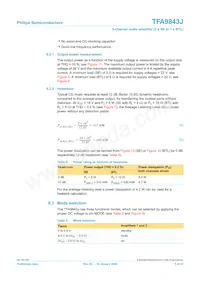 TFA9843J/N1 Datasheet Page 5