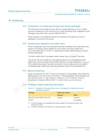 TFA9843J/N1 Datasheet Page 18