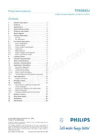 TFA9843J/N1 Datasheet Page 21