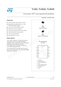 TL062IN Datasheet Cover