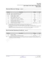 TL072SG-13 Datasheet Page 3