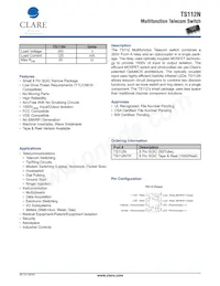 TS112NTR Datasheet Cover