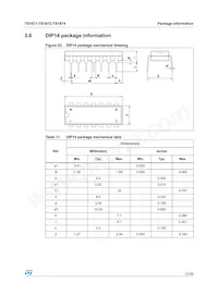 TS1874AIN數據表 頁面 21