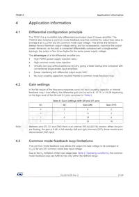 TS2012IQT Datasheet Page 21