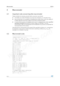 TS274IN Datasheet Page 8