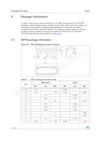TS274IN Datasheet Page 10