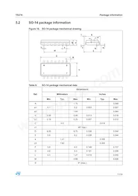 TS274IN Datasheet Page 11