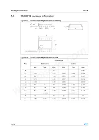 TS274IN Datasheet Page 12
