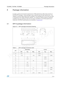 TS27M4IPT Datasheet Page 9