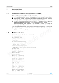 TS321IDT Datasheet Page 8