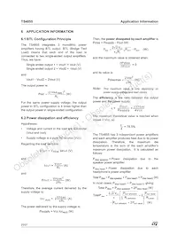 TS4855EIJT Datasheet Page 20