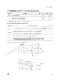 TS487IST Datasheet Page 3