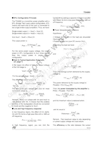 TS4900ID Datasheet Page 15