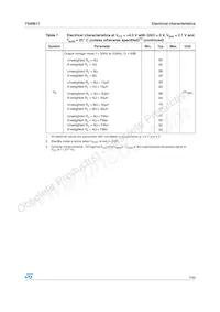 TS4961TIQT Datasheet Page 7