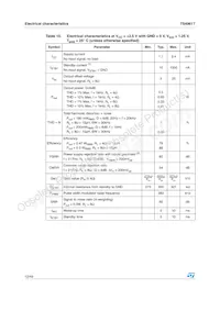 TS4961TIQT Datasheet Page 12