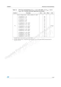 TS4961TIQT Datasheet Page 13