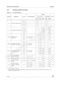 TS4961TIQT Datasheet Page 16