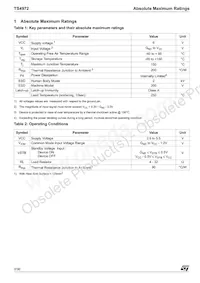 TS4972EIJT Datasheet Page 2