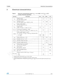 TS4990ID Datasheet Page 5