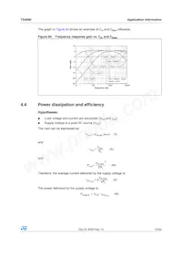 TS4990ID Datasheet Pagina 19