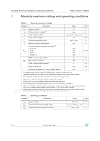 TS934BIPT Datasheet Page 2