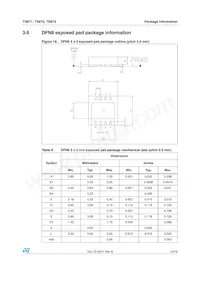 TS971IYDT Datasheet Page 13