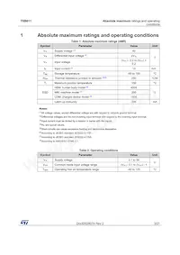 TSB611ILT Datasheet Page 3