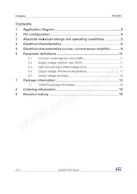 TSC1021AIYPT Datasheet Page 2