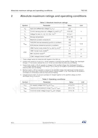 TSC102IPT Datasheet Page 4
