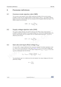 TSC102IPT Datasheet Page 12