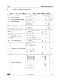 TSH74CPT Datasheet Page 5