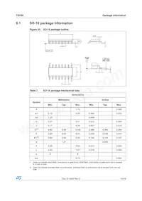 TSH95IYDT Datasheet Pagina 15