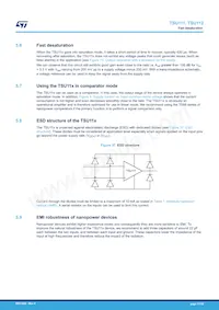 TSU111ICT Datasheet Pagina 17