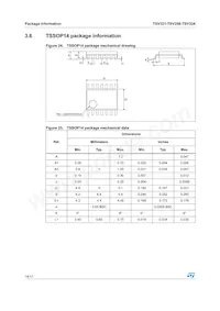 TSV321ID Datasheet Page 14