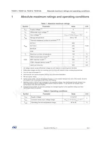 TSV612ID Datasheet Page 3